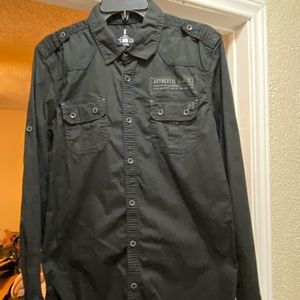 Men’s iJeans by Buffalo Long Sleeve Dress Shirt